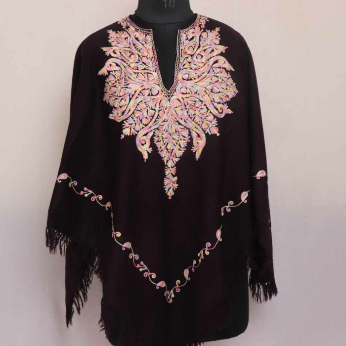 Kashmiri poncho20231116 31