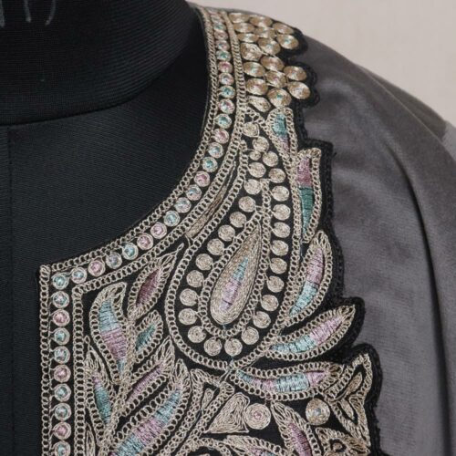 Velvet Phiran Co ord Set with Tilla 11