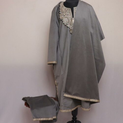 Velvet Phiran Co ord Set with Tilla 9