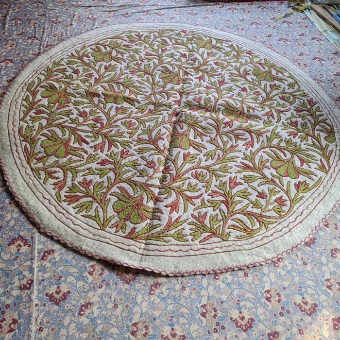 large round namda rug