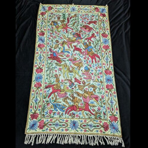 mughal art wall hanging kashmir