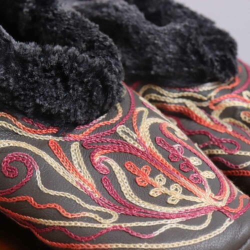 Kashmiri leather socks 20231116 64