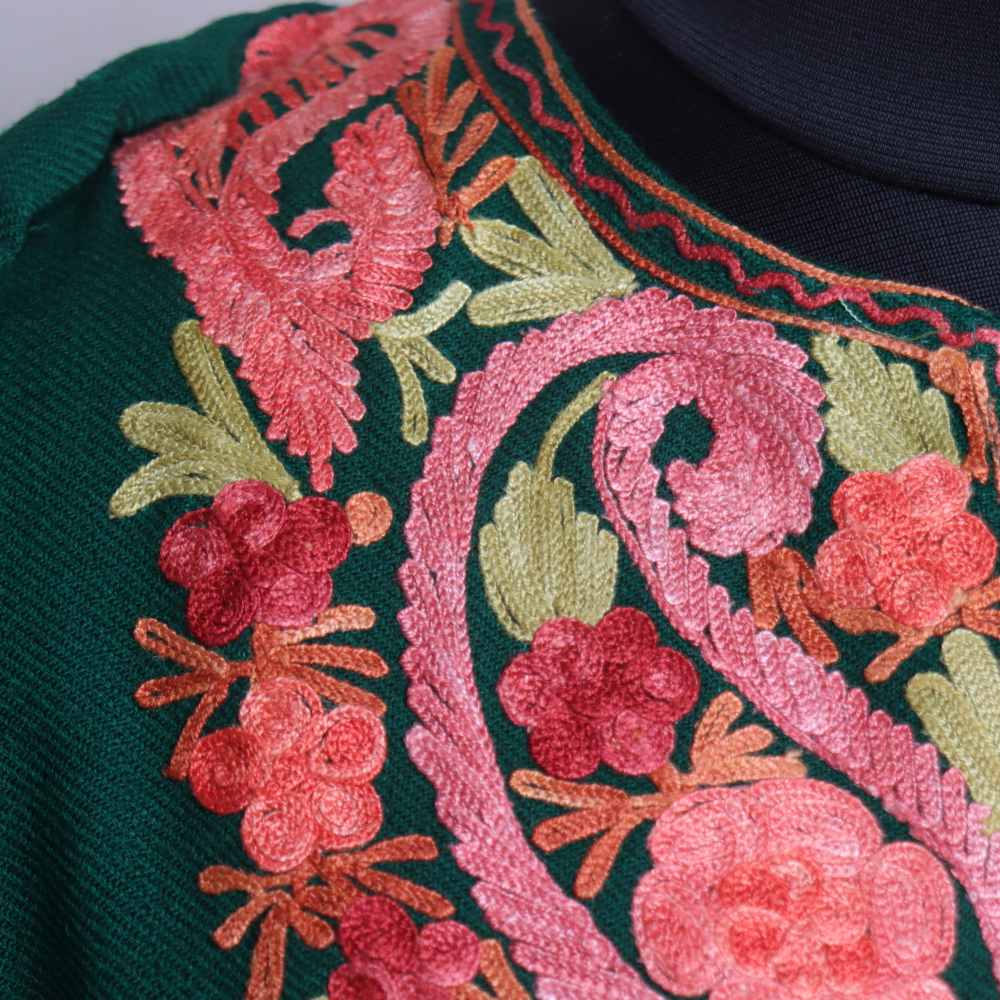 Woollen Kashmiri Embroidery Dress ✨️ 👑 𝗞𝘂𝗿𝘁𝗶 𝗞𝗶𝗻𝗴𝗱𝗼𝗺™ Since  2016 💗 Exclusive Premium Indian Attire ○ 𝗪𝗵𝗼𝗹𝗲𝘀𝗮𝗹𝗲 & 𝗥𝗲𝘁𝗮𝗶𝗹  🔰 Join Link -… | Instagram