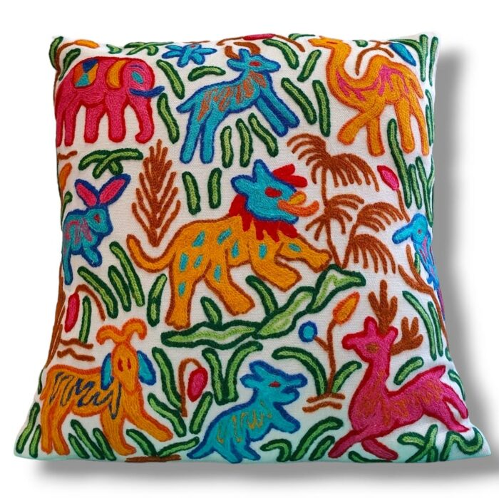 kashmiri crewel cushion covers handmade 12