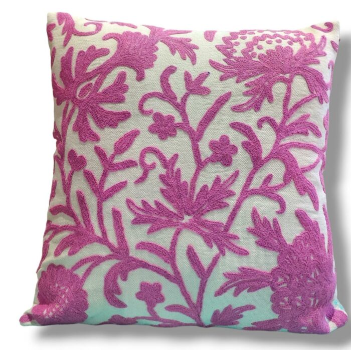 kashmiri crewel cushion covers handmade 17