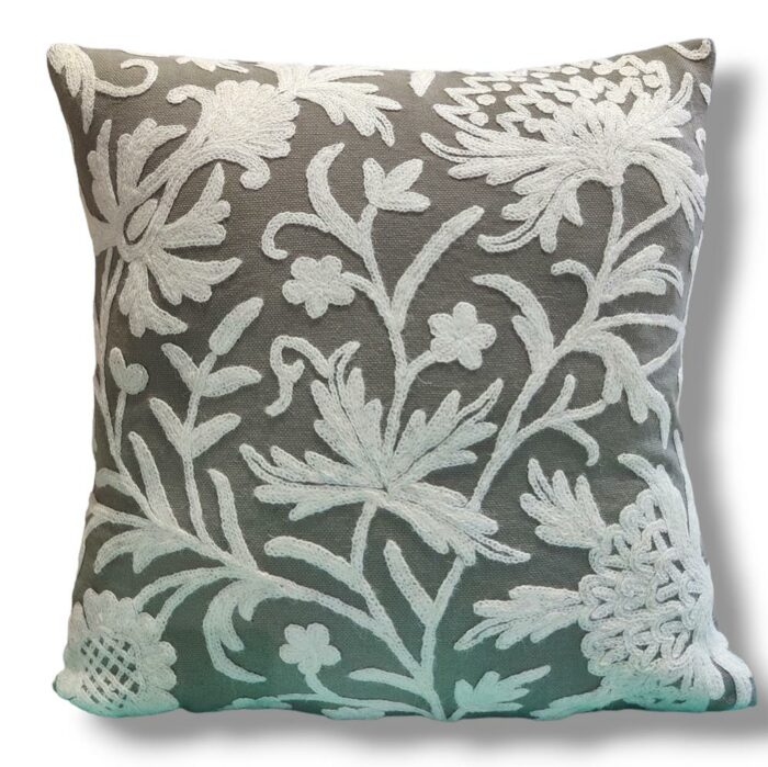 kashmiri crewel cushion covers handmade 19