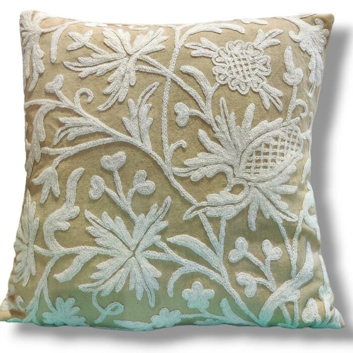 kashmiri crewel cushion covers handmade 20
