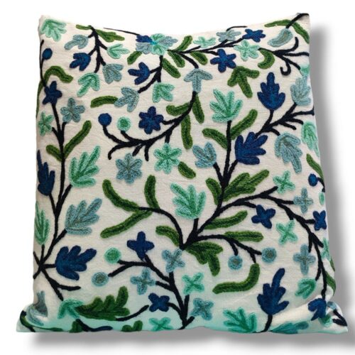 kashmiri crewel cushion covers handmade 26