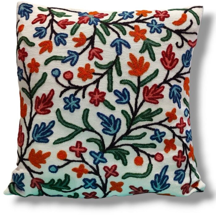 kashmiri crewel cushion covers handmade 27