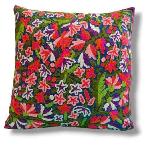 kashmiri crewel cushion covers handmade 47