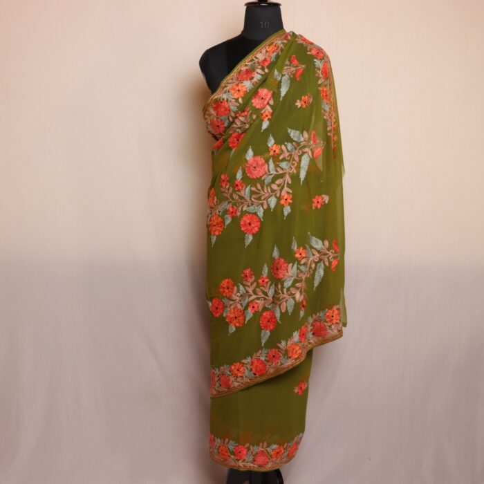 Kashmiri designer ari embroidery sarees 20240217 03