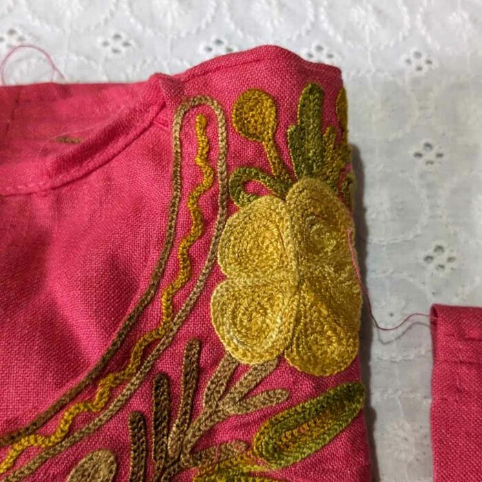 Kashmiri embroidery girls dress 20240212 06