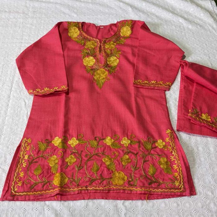 Kashmiri embroidery girls dress 20240212 07