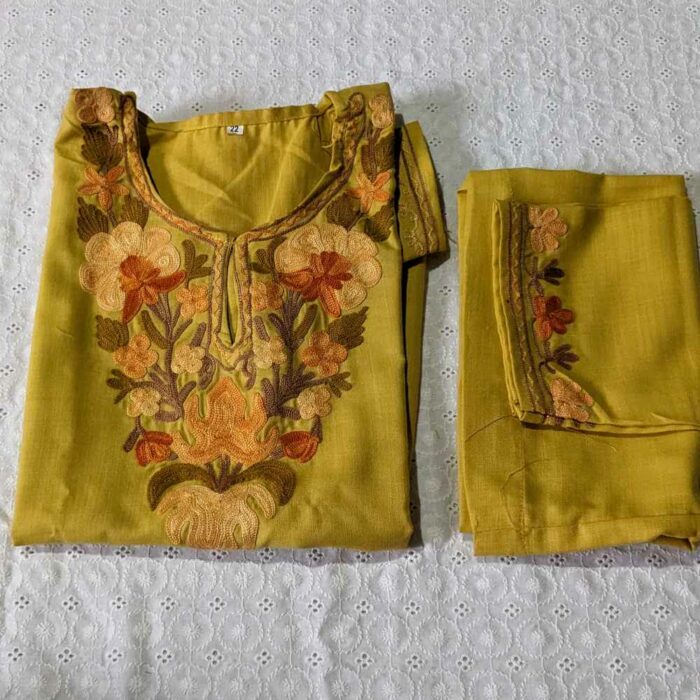 Kashmiri embroidery girls dress 20240212 11