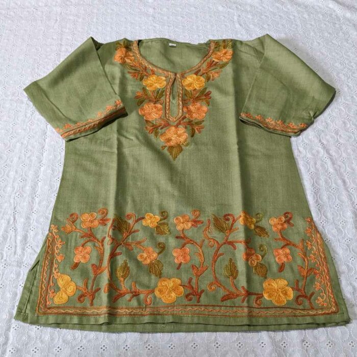 Kashmiri embroidery girls dress 20240212 16