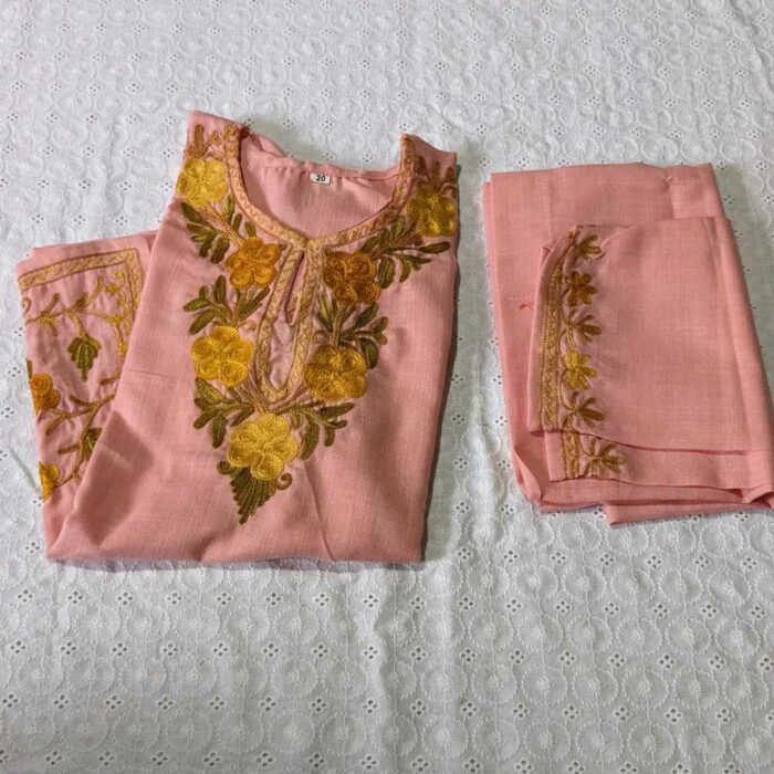 Kashmiri embroidery girls dress 20240212 17