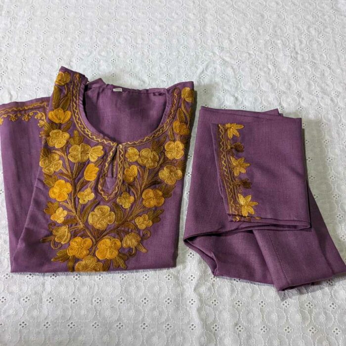 Kashmiri embroidery girls dress 20240212 23