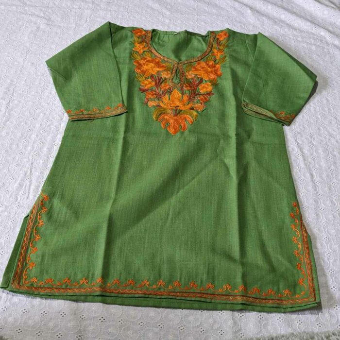 Kashmiri embroidery girls dress 20240212 28