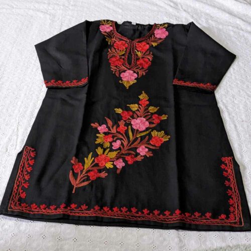 Kashmiri embroidery girls dress 20240212 34