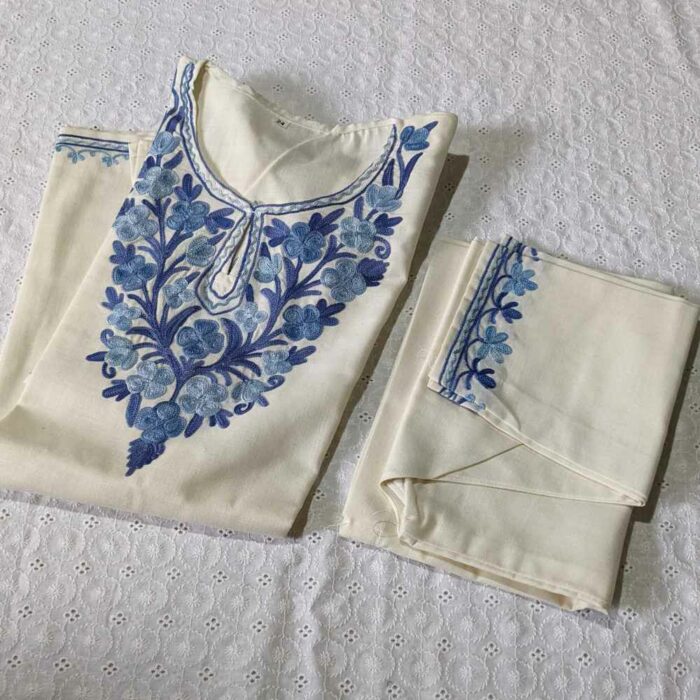 Kashmiri embroidery girls dress 20240212 35