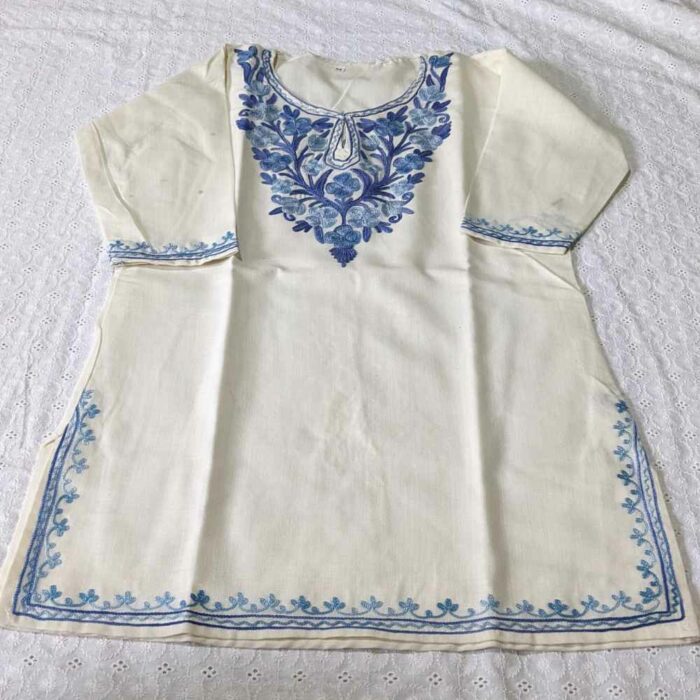 Kashmiri embroidery girls dress 20240212 36