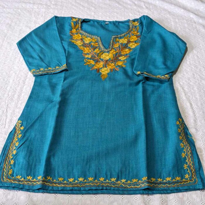 Kashmiri embroidery girls dress 20240212 50