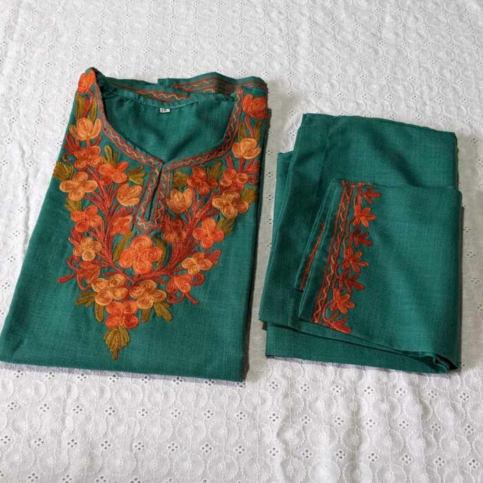 Kashmiri embroidery girls dress 20240212 51