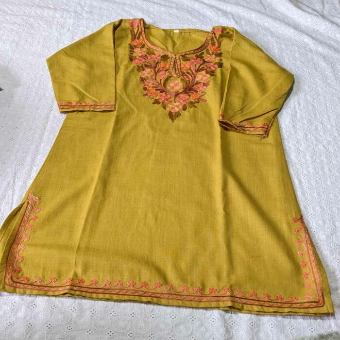 Kashmiri embroidery girls dress 20240212 56