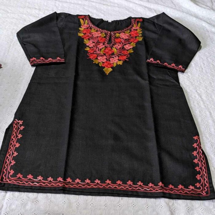 Kashmiri embroidery girls dress 20240212 62