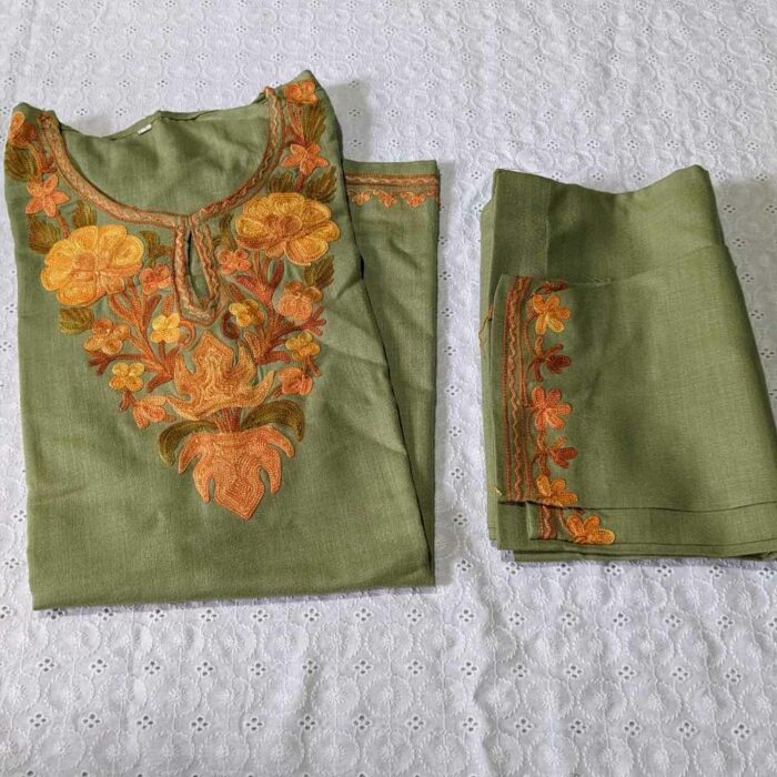 Kashmiri embroidery girls dress 20240212 66