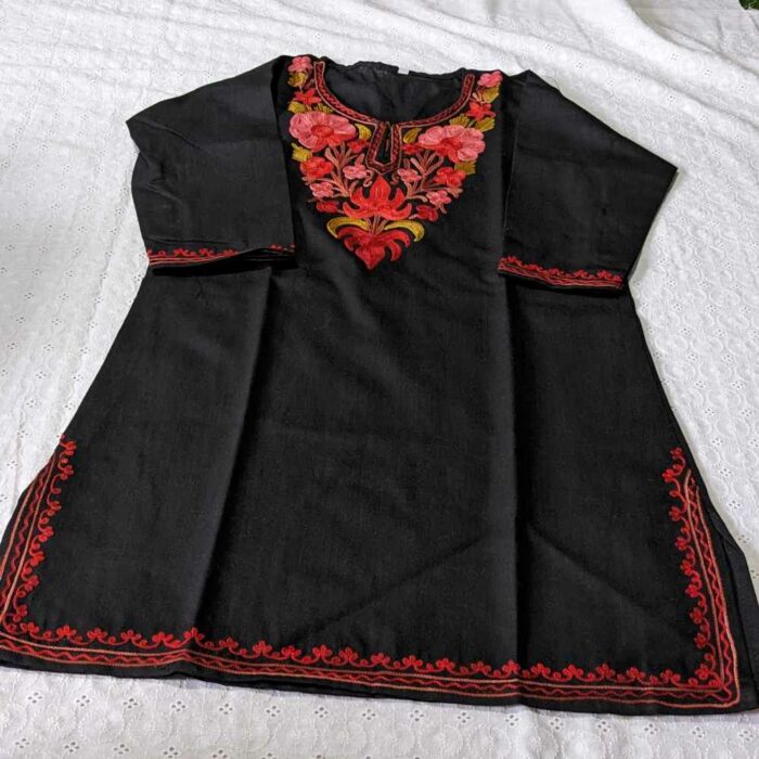 Kashmiri embroidery girls dress 20240212 71