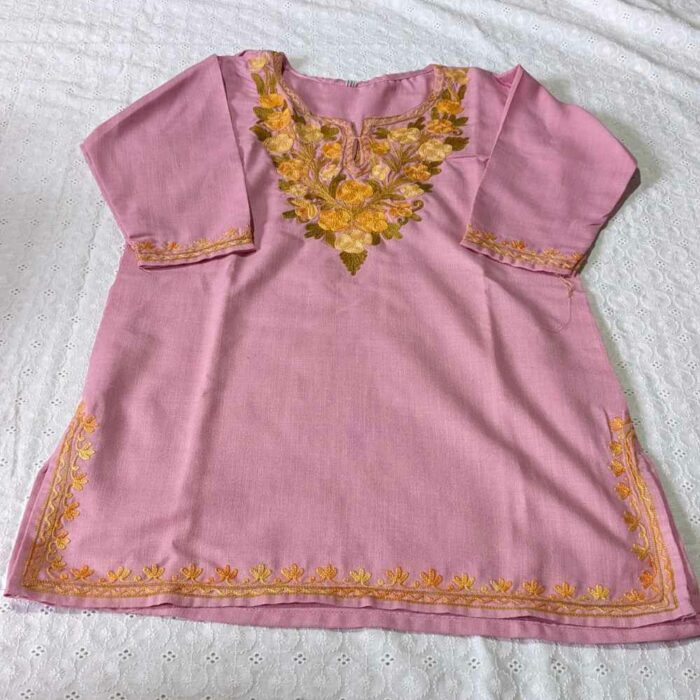 Kashmiri embroidery girls dress 20240212 73
