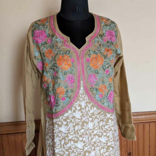 Kashmiri embroidery winter dress 20240213 01