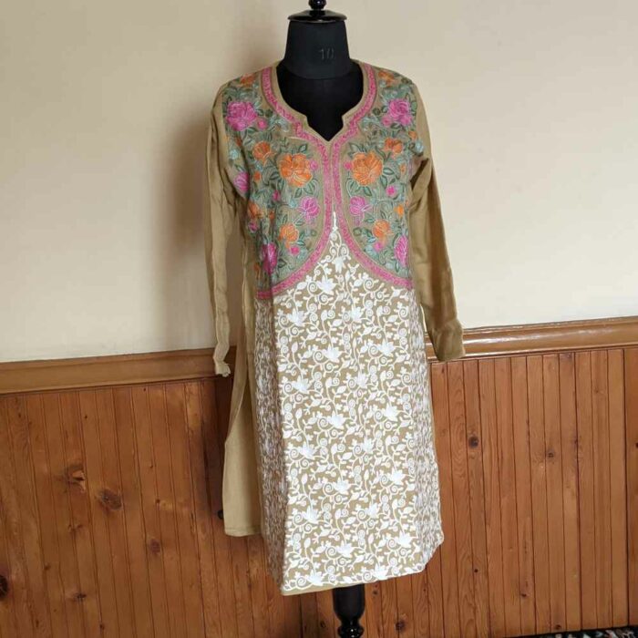 Kashmiri embroidery winter dress 20240213 02