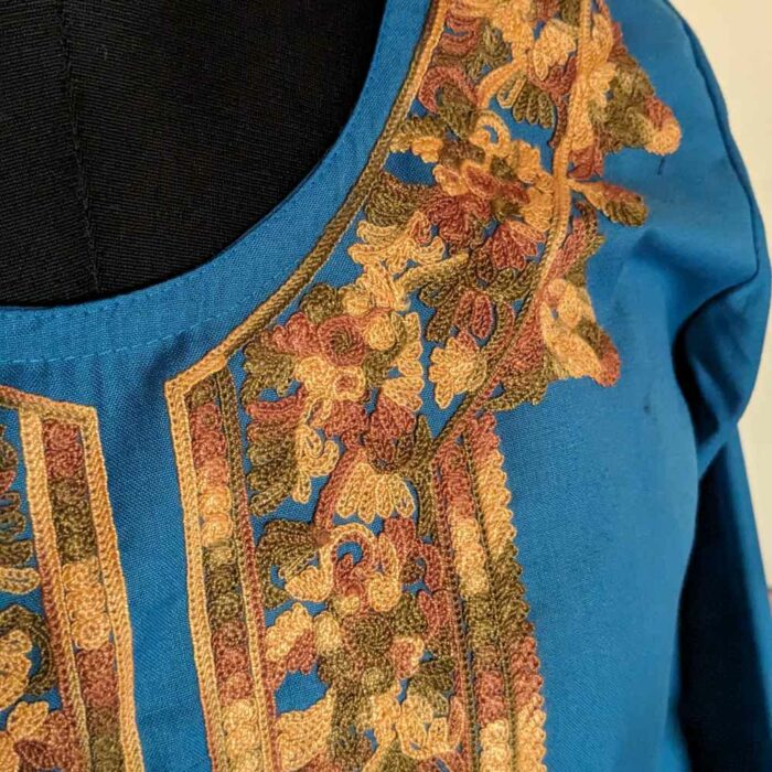 Kashmiri embroidery winter dress 20240213 11