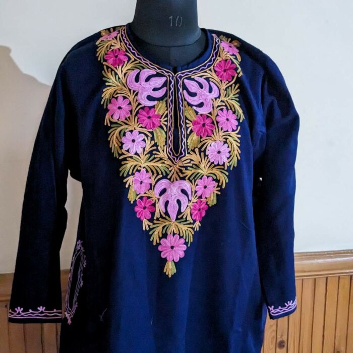 Kashmiri pheran dress 20240205 02