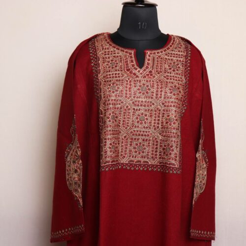kashmiri embroidery pheran 2