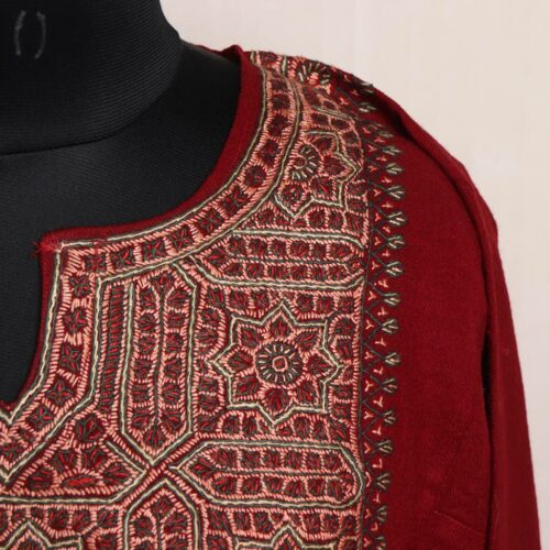 kashmiri embroidery pheran 3