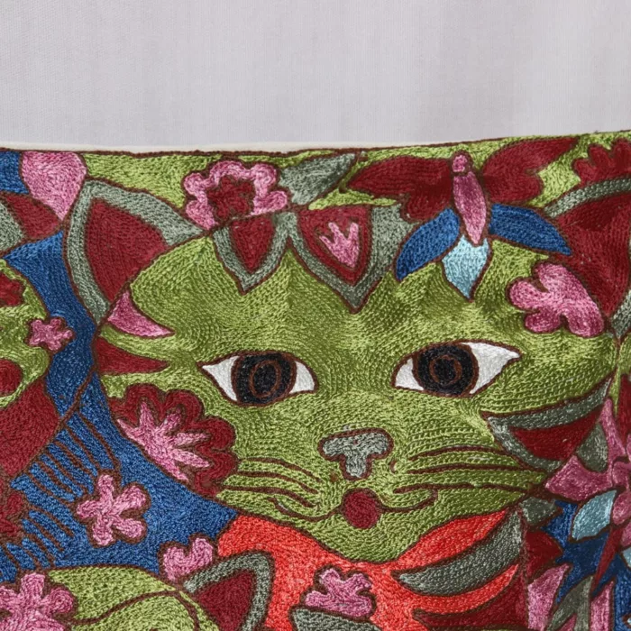 cat design cushion cover