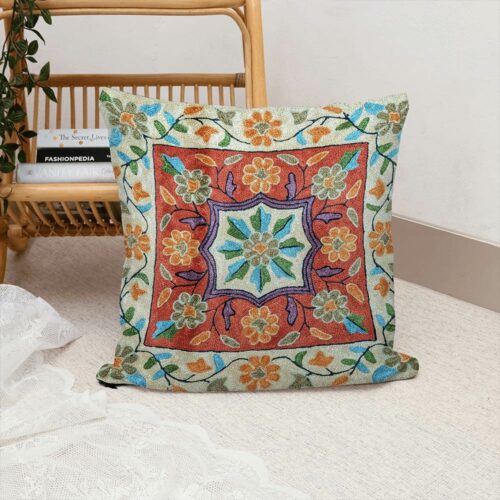 kashmiri 16 inch cushion cover online