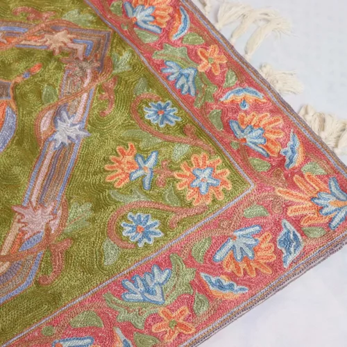 silk prayer rug
