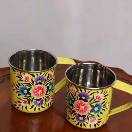 hand painted mugs
