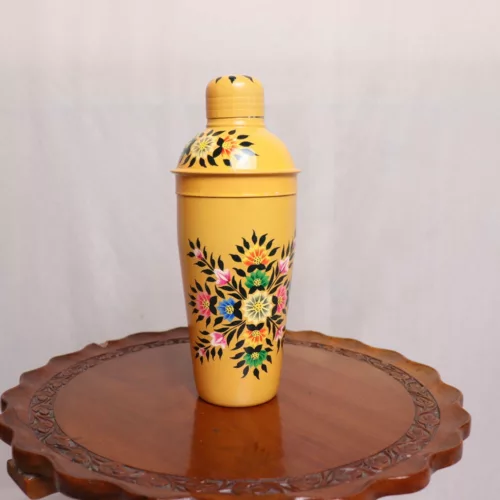 hand painteed cocktail shaker 1