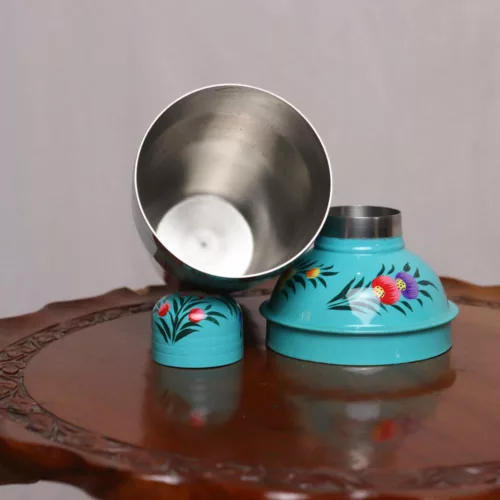 hand painteed cocktail shaker 3
