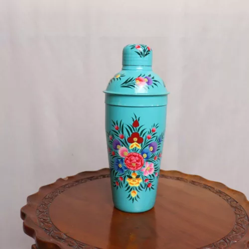 hand painteed cocktail shaker 4