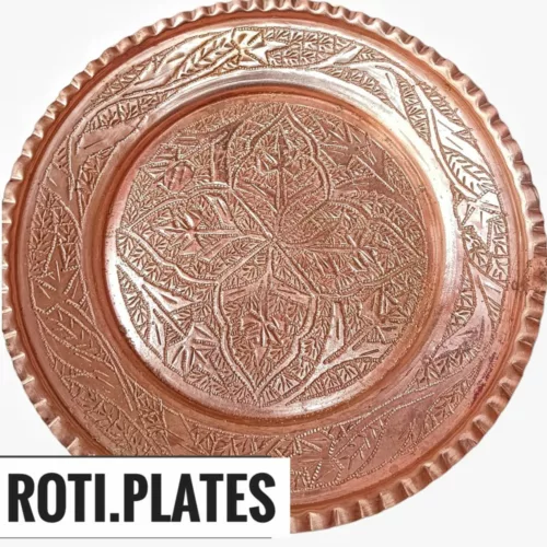 copper roti plates