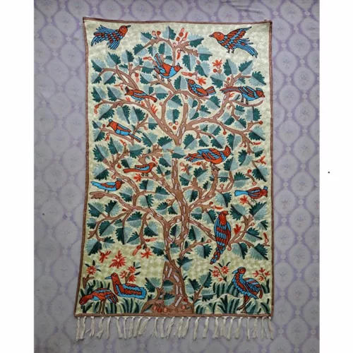 Bishnupur Handpainted Fabric Wall Hanging