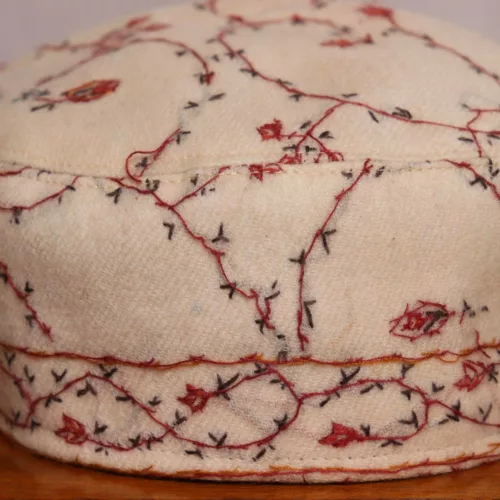 Kasturi Cap-White