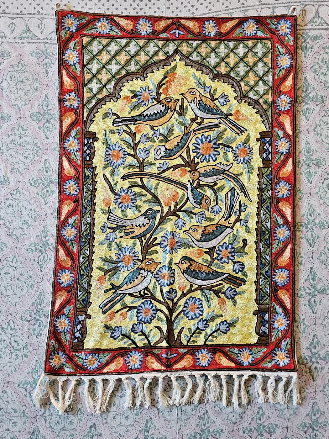 Silk Thread Kashmiri Wall Hanging Collection - Gyawun