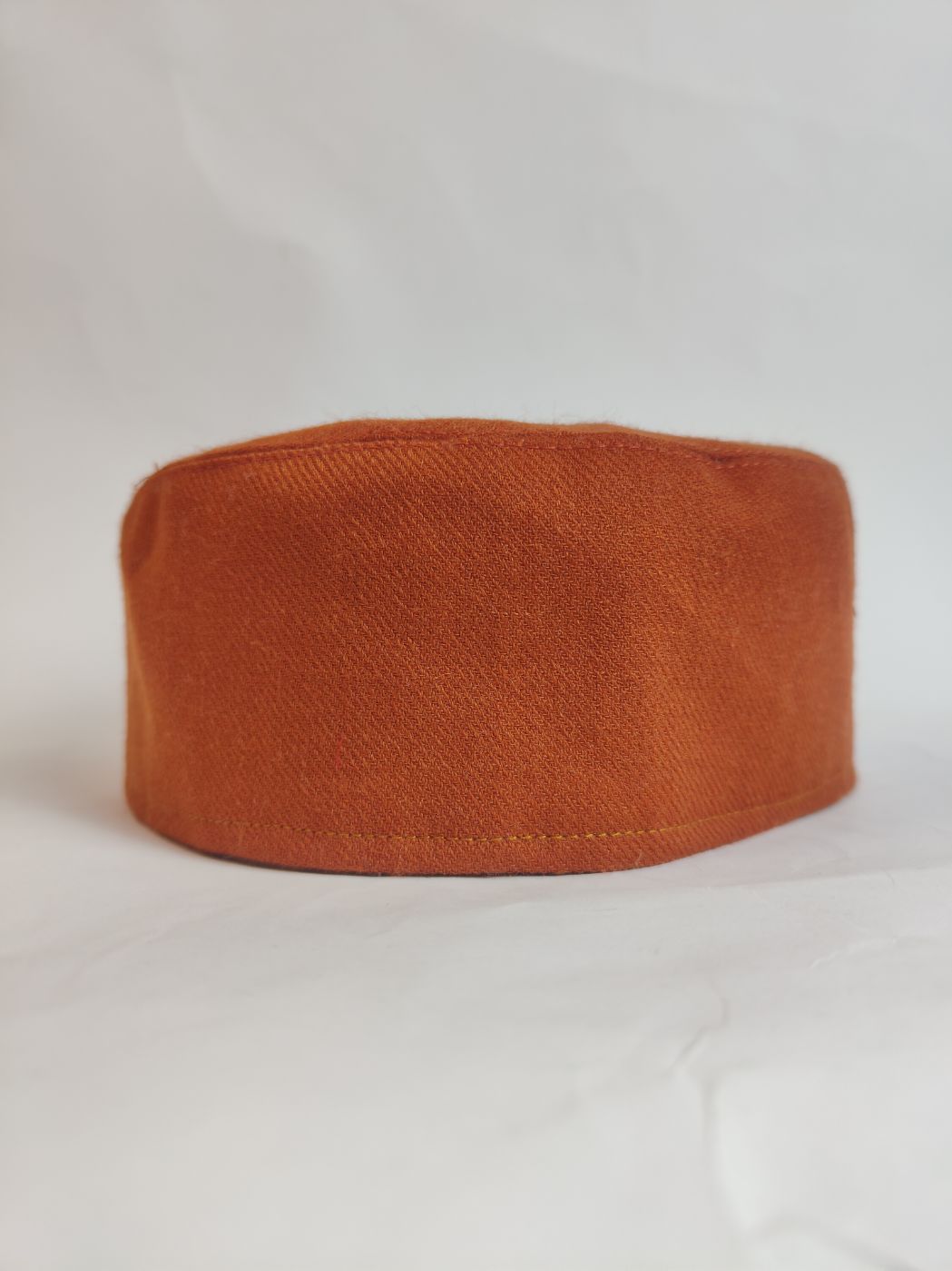 Plain Orange Kashmiri Cap - Gyawun
